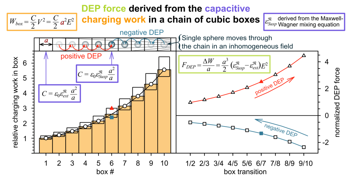 Active, Reactive, and Apparent Power in Dielectrophoresis: Force Corrections from the Capacitive Charging Work on Suspensions Described by Maxwell-Wagner’s Mixing Equation